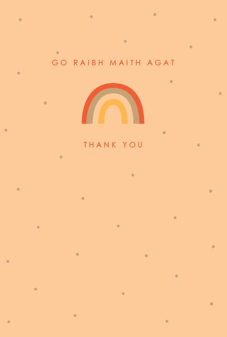 Rainbow Thank You