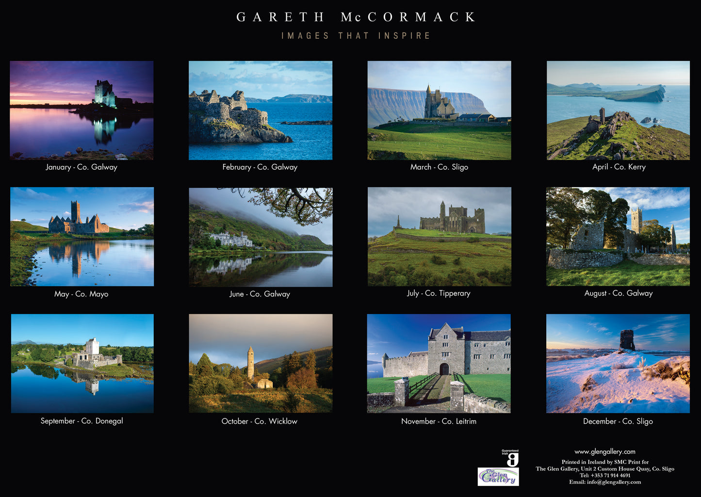 2026 Castles of Ireland Calendars