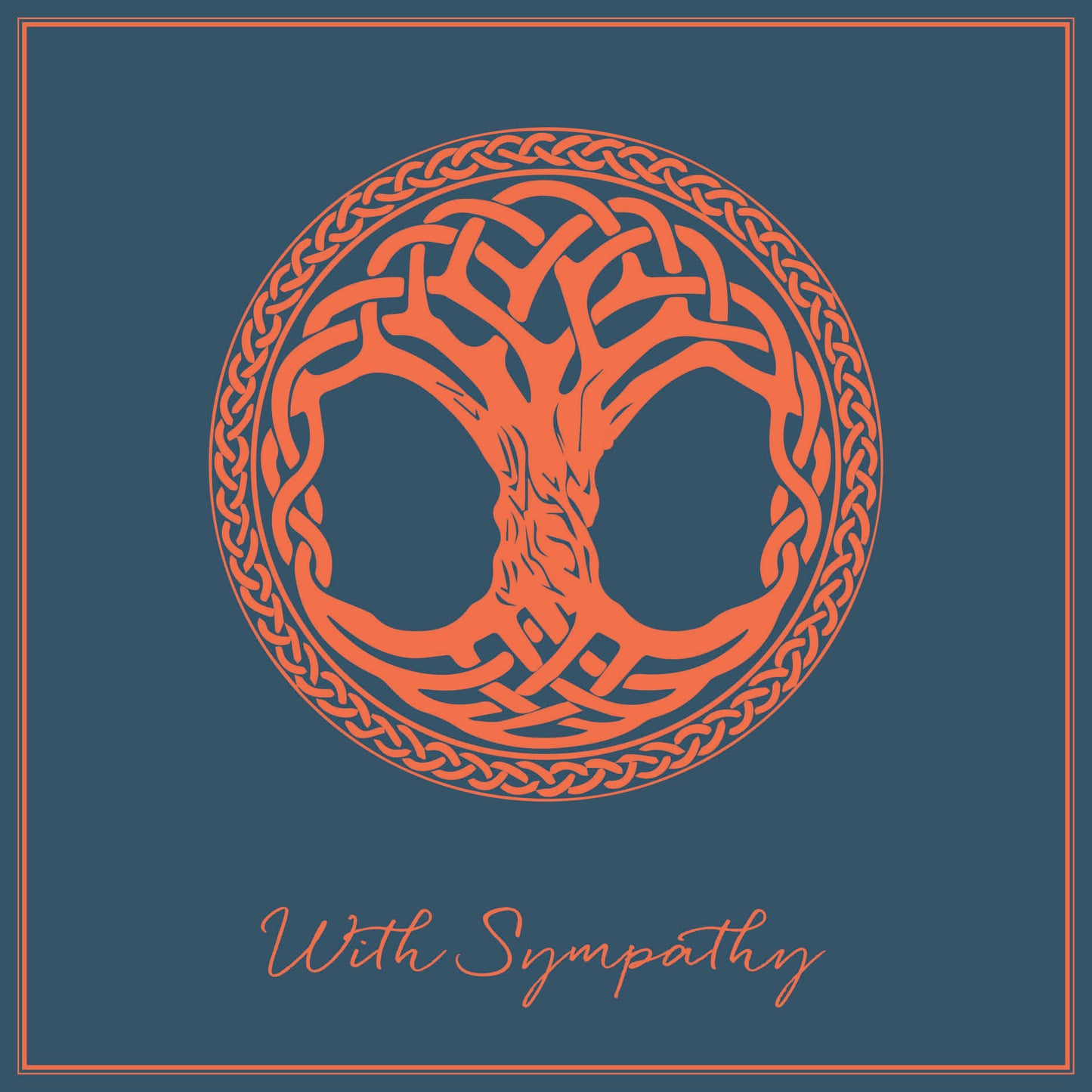 Celtic with sympathy card