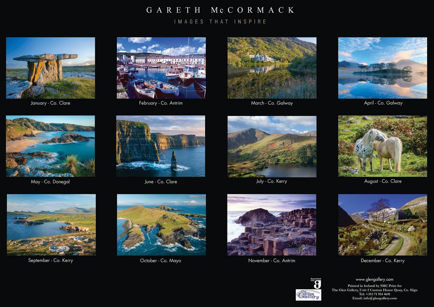 2027 Beautiful Ireland Calendar