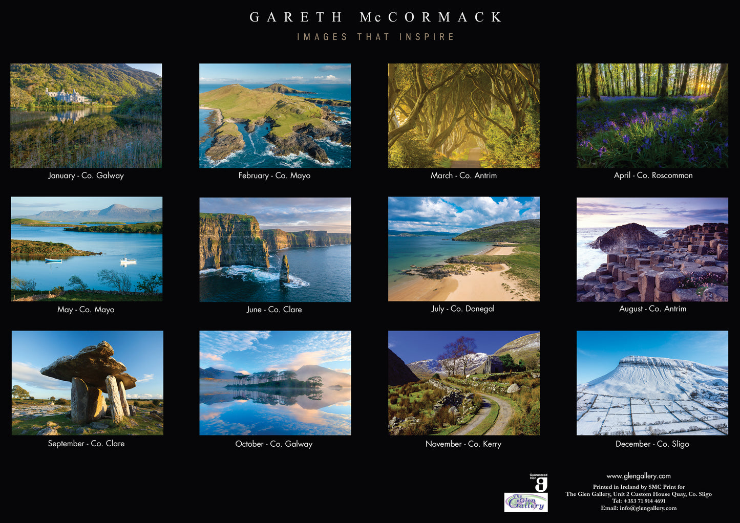 2026 Beautiful Ireland Calendar