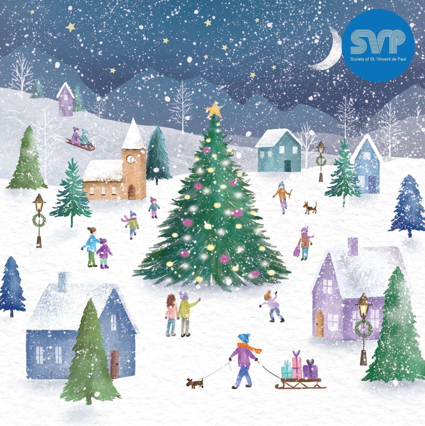 Christmas Town, SVP Christmas Charity Cards