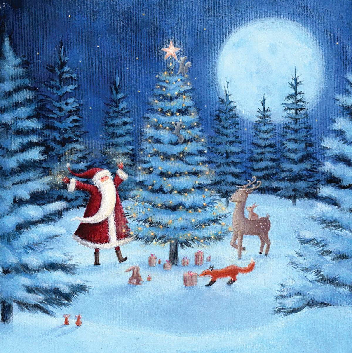 SVP Charity Christmas Cards Santa