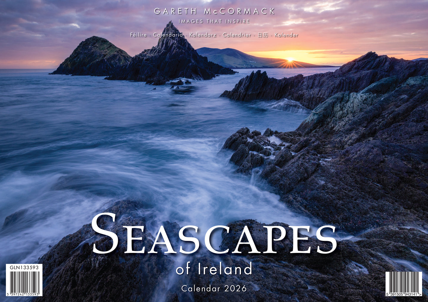 Seascapes of Ireland 2026 Calendar