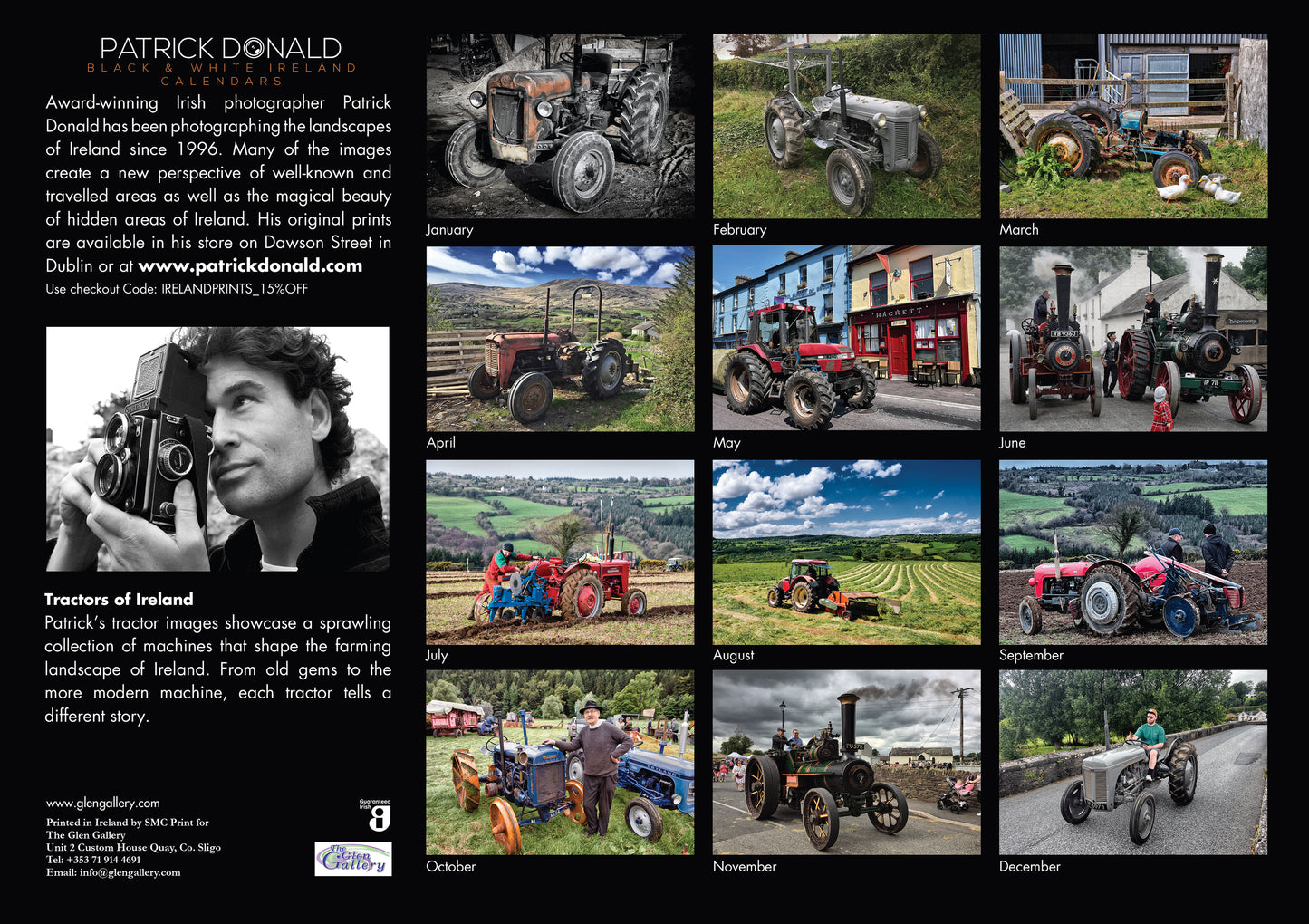 2026 Irish Tractors Calendar