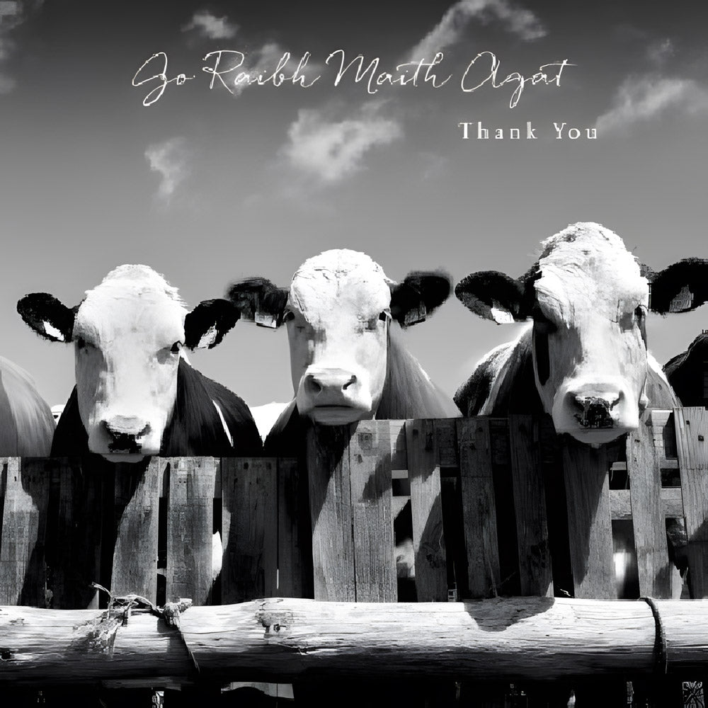 Curious Cows & Goats Notecard Wallet