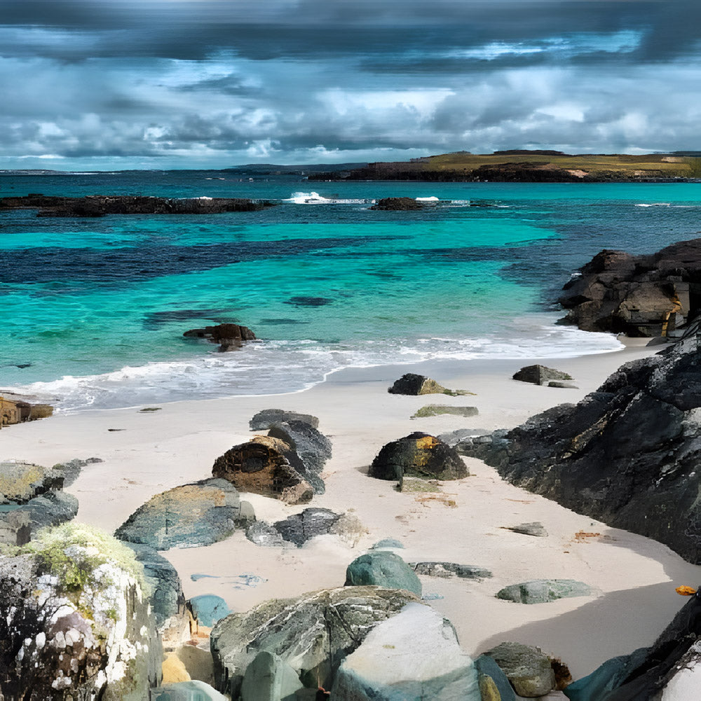 Doonloughan Beach & Trawbreaga Bay Notecard Wallet