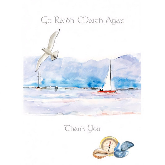 Seagull Seascape Thank You
