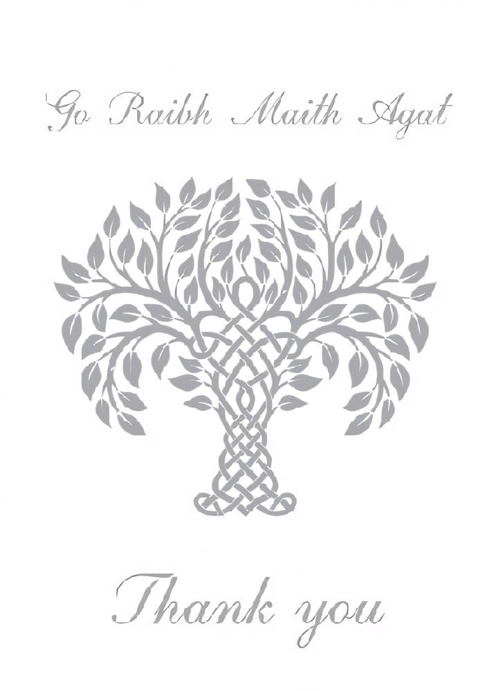 Celtic Tree Thank You