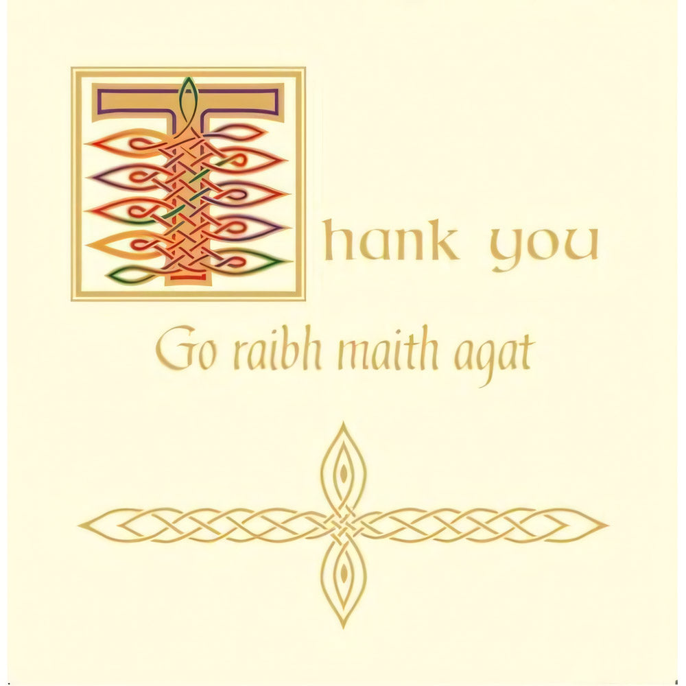 Celtic Cream Thank You Pack