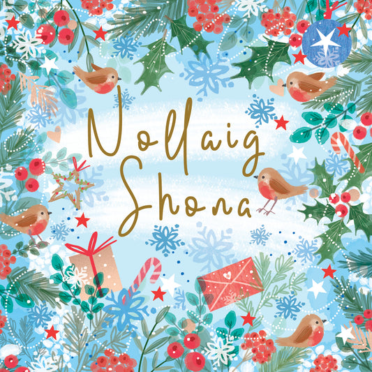 Nollaig Shona Floral, AWARE Charity Christmas Cards