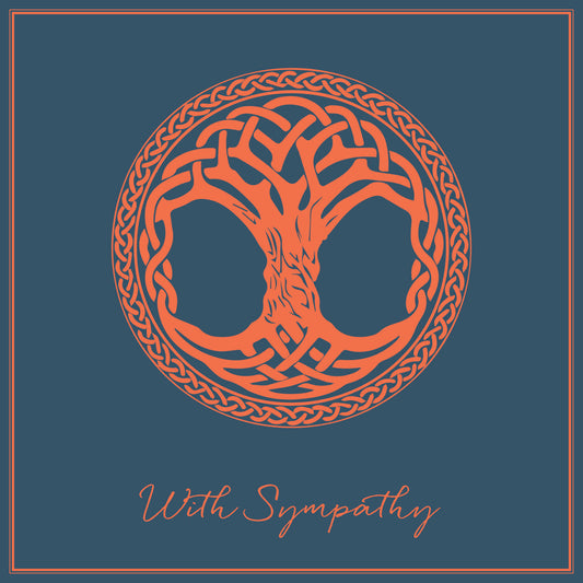 Celtic with sympathy card