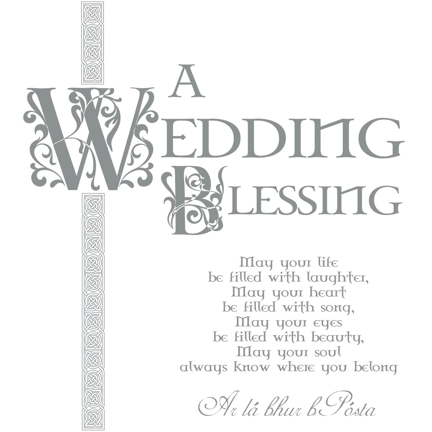Celtic Wedding card