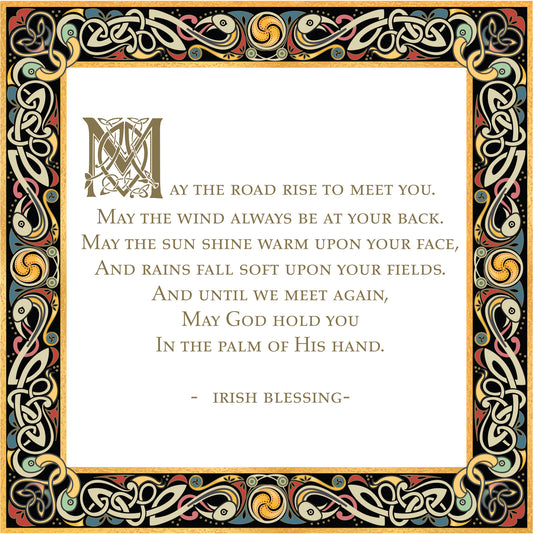 Celtic Blessings card