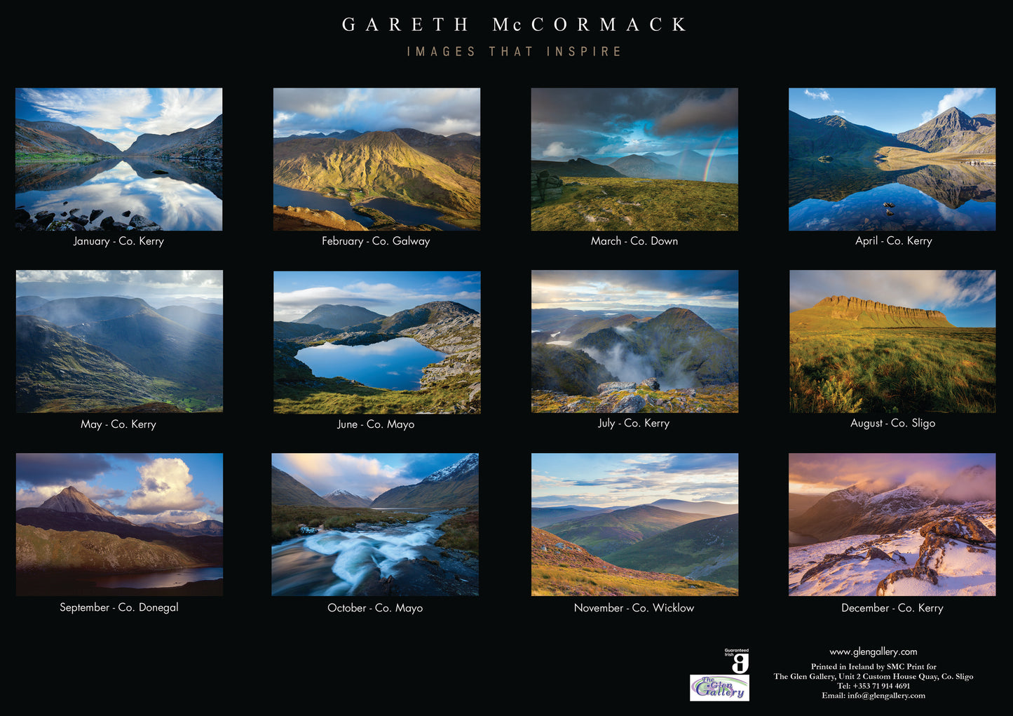 Mountains of Ireland 2027 Calendar