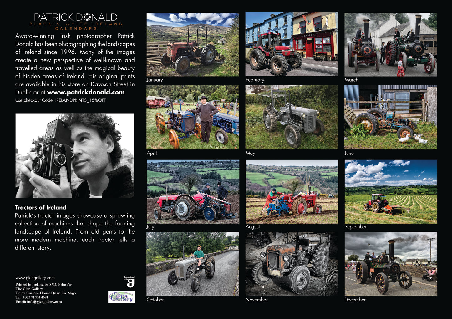 2027 Irish Tractors Calendar