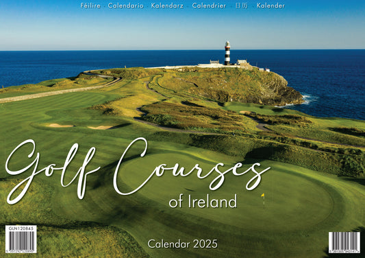 Golf Courses of Ireland 2025 Calendar