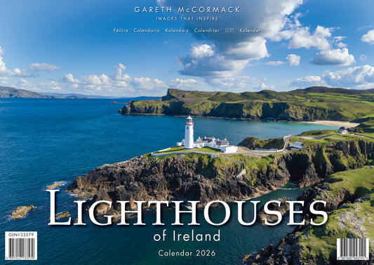 Lighthouses of Ireland Calendar 2026