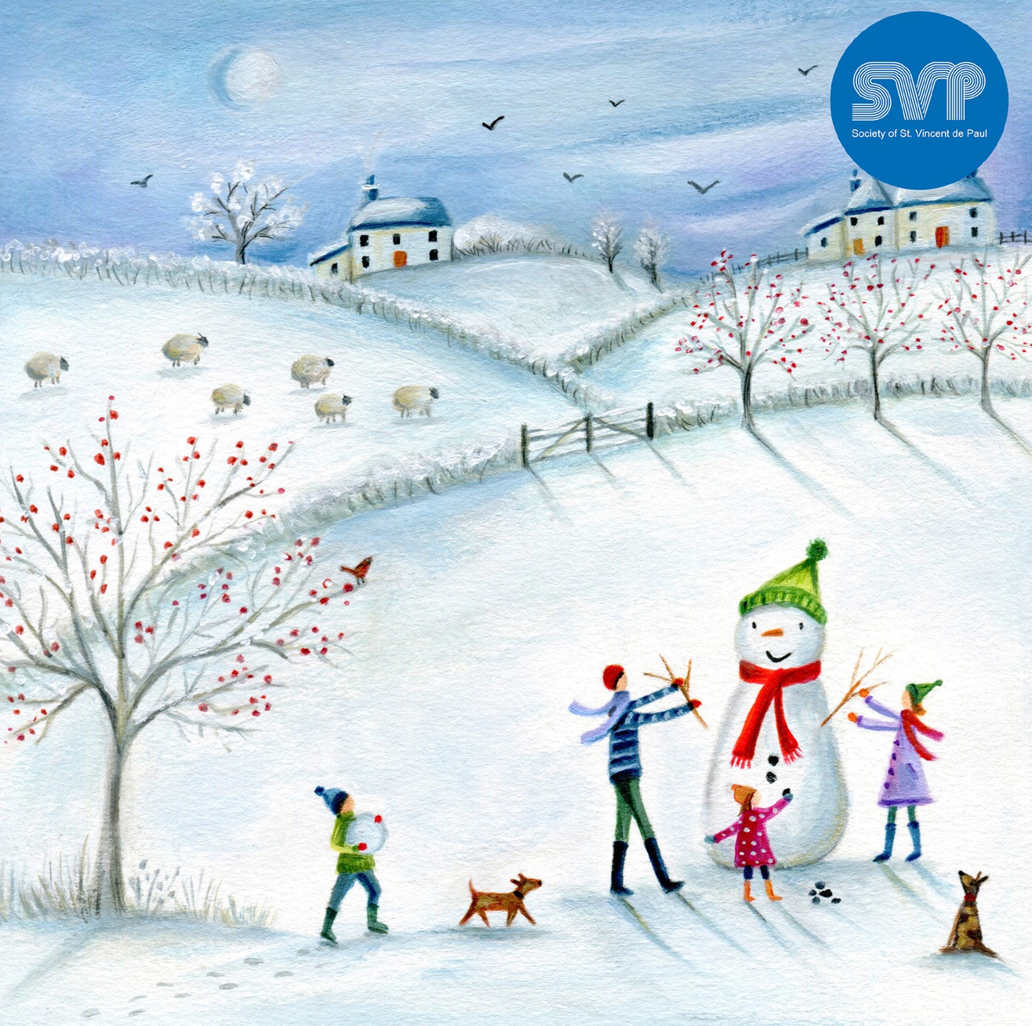 Winter Wonderland SVP Christmas Charity Cards