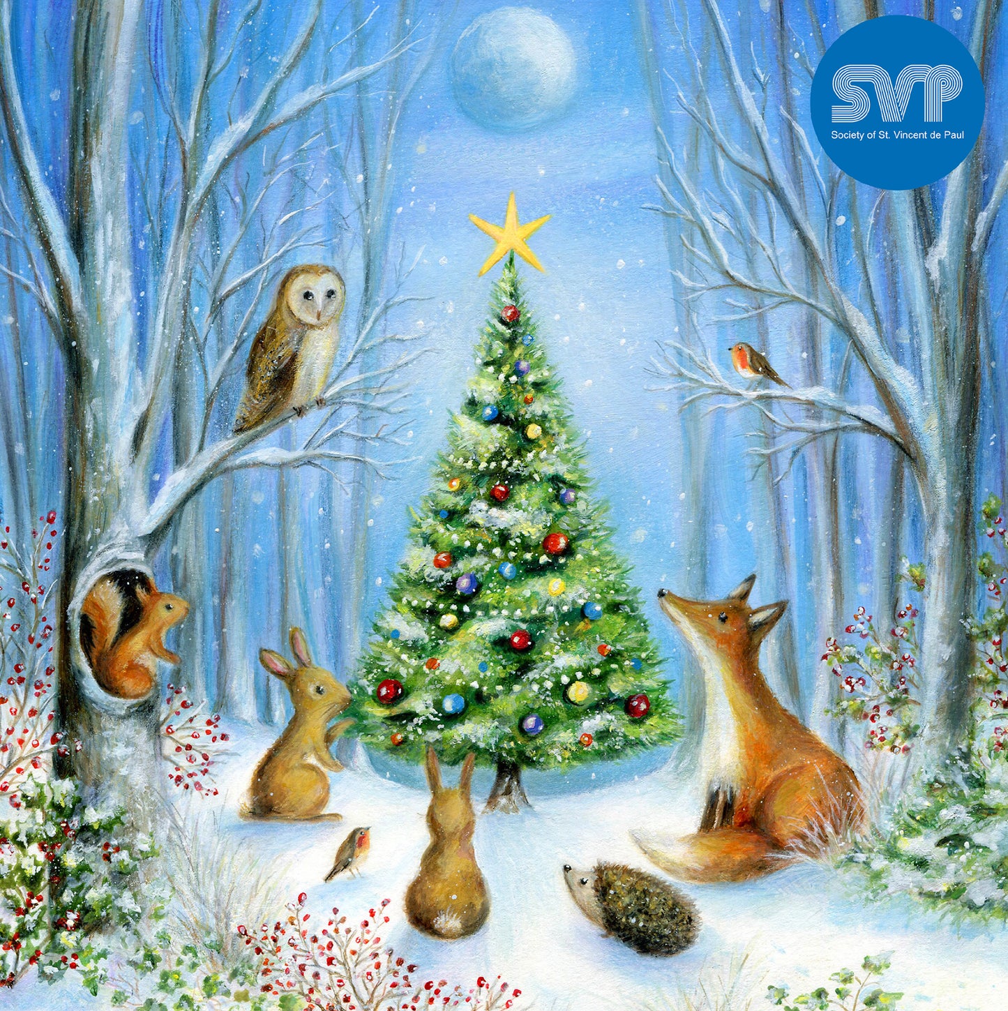 Winter Friends SVP Charity Christmas Cards