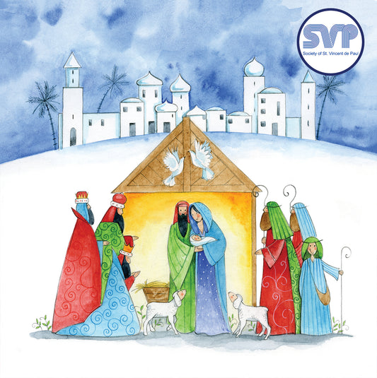 SVP Charity Christmas Cards Nativity
