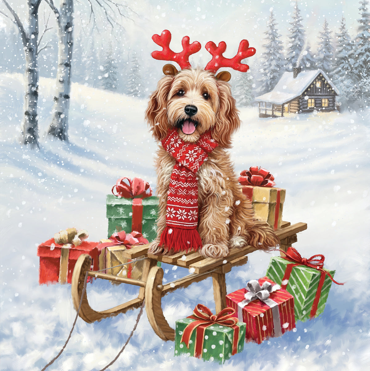SVP Charity Christmas Cards Christmas Puppies